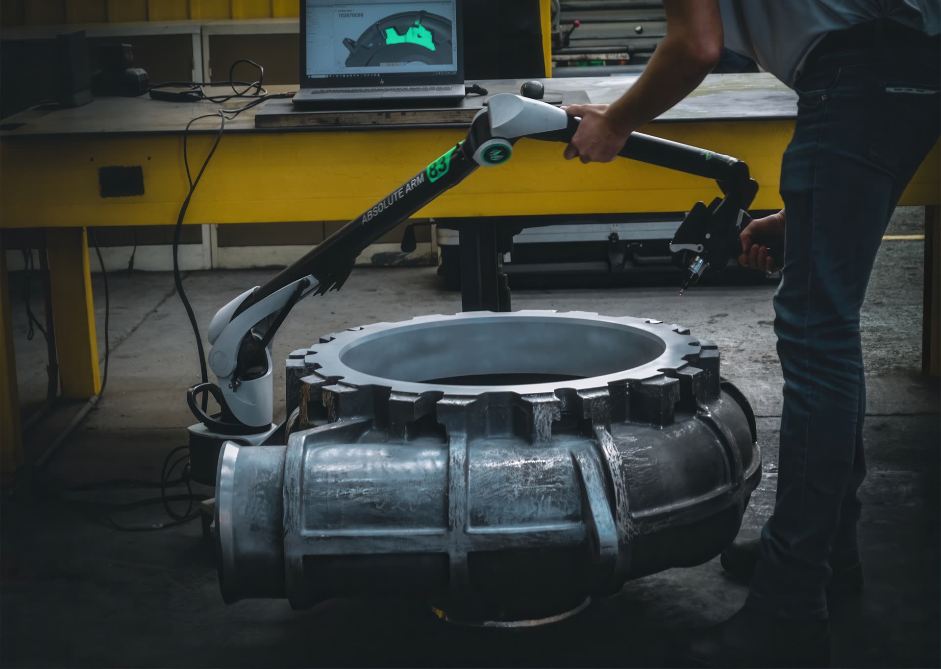 Three-dimensional scanning for accurate foundry patterns